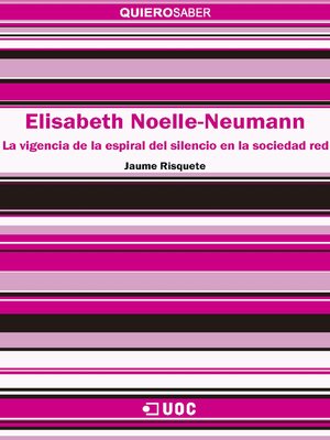cover image of Elisabeth Noelle-Neumann